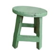 thumbnail image 4 of Vsenkes Wooden Stool Plant Stand Round Planter Holder for Office Living Room Desktop Green, 4 of 9