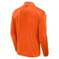 thumbnail image 3 of Men's Fanatics Orange Oklahoma State Cowboys Fundamental Defender Quarter-Zip Jacket, 3 of 3