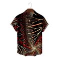 thumbnail image 3 of Chemise d'Été 2022 à Manches Courtes Imprimée 3D Sans Risque Tendance Nationale pour Hommes 052, 3 of 5