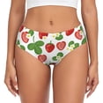 thumbnail image 1 of Fotbe Strawberry Calzones Estampados para Mujer – Ropa Interior de Algodón, Cómoda, Suave y Elástica-Small, 1 of 6