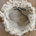 thumbnail image 1 of Bolso Hombro Mujer Lona Tote Letra Moda para Viajes Al Aire Libre Blanco, 1 of 3
