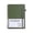 4#Gray, variant on A5 Hardcover Notebook, Lined Journal with Flat Lay Twin Wire Binding and Pen Loop for Work Notes, Hard Cover Writing Diary Memo Notepad with Elastic Closure Strap for Office Meeting S*chool Business