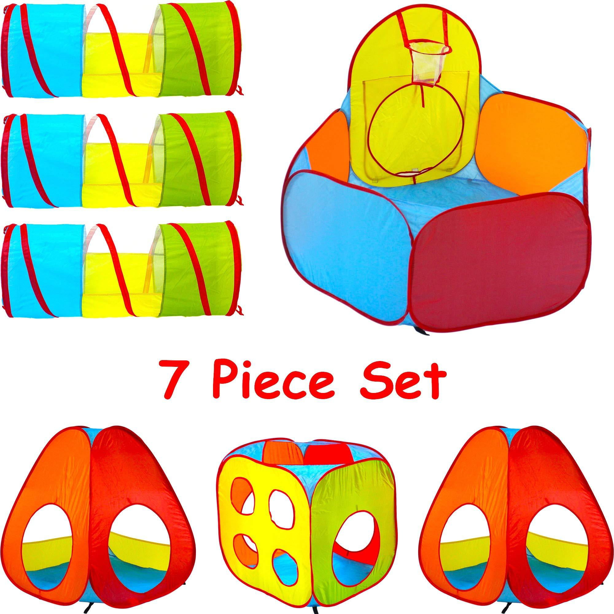 Gift for Toddler Boys & Girls BALL Pit Play Tent Tunnels Kids Best Birthday 1 2 for sale online 