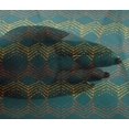 thumbnail image 4 of oneOone Viscose Chiffon Fabric Chevron Block Decor Fabric Printed BTY 42 Inch Wide, 4 of 4
