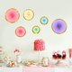 thumbnail image 2 of BRIGHTFUFU 6 PCS Paper Fans Festival Fan Fan Flor Adornos Decorativos Papel Fans, 2 of 8