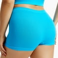 thumbnail image 2 of Gubotare Thongs for Womens High Waisted Seamless for Women Underwear Sexy Breathable Panties Cotton Thongs for Women (Sky Blue,XXL), 2 of 5