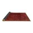 thumbnail image 2 of Ahgly Company Indoor Rectangle Abstract Brown Modern Area Rugs, 7' x 9', 2 of 4