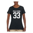 thumbnail image 2 of Wild Bobby, Polk High Bundy 33 Married with Children Fan, Pop Culture, Women Graphic Tee, Black, Small, 2 of 4