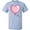 AE-Light Blue, variant on Inktastic Pink Balloon Heart T-Shirt