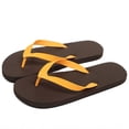 thumbnail image 7 of Wensltd Black Beach Slippers for Men Open Toe Solid Color Spring Summer Wide Width Indoor Shower Slippers Soft Daily Casual Walking Shoes, 7 of 7