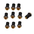 thumbnail image 4 of 10pcs 5mm/0.20in motocicleta parabrisas perno tornillo Kit (oro) Hugtrwg Para estrenar, 4 of 6