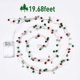 thumbnail image 2 of Guirnalda de luces navideñas, funciona con pilas, guirnalda de luces de hadas, alambre de cobre, luz decorativa, 20 pies, 60 LED Namotu WMZY-1090, 2 of 7