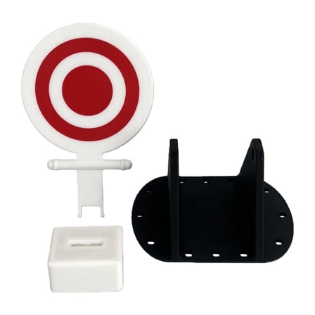 Automatic Reset Targets For Sports Including Paintball Snow Airsofts Strong Plastic and Easy Installation