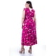 thumbnail image 3 of Vestido largo con lazos Roman Fashion /Tallas Extras, 8802X-10 (Fiusha) fucsia 42, 3 of 4