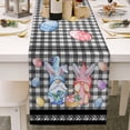 thumbnail image 2 of Easter Bunny Egg Pattern Linen Print Kitchen Dining Room Insulated Decorative Placemat（H）, 2 of 7