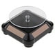 thumbnail image 3 of Tocadiscos de lujo 2 en 1 con Soporte para pantalla giratoria Zulema Negro, 3 of 8