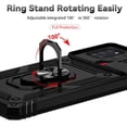 thumbnail image 4 of Estuche GANGXUN para Samsung Galaxy A21S, soporte giratorio 360°, estilo mecánico y magnético, 4 of 5