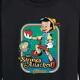 thumbnail image 3 of Pinocchio - No Strings Attached - Women's Lightweight French Terry Long Sleeve Shirt, 3 of 5