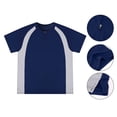 thumbnail image 5 of Eltusu Men's Athletic T-Shirts, Crewneck Basketball Summer Pullover Short Sleeve Tops Blue Size XL, 5 of 6