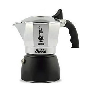  Bialetti - Moka Express: Iconic Stovetop Espresso Maker, Makes  Real Italian Coffee, Moka Pot 3 Cups (4.3 Oz - 130 Ml), Aluminium, Silver:  Stovetop Espresso Pots: Home & Kitchen