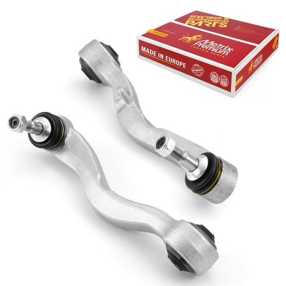 Metrix Premium Chassis Parts - Front Left & Right Lower Rearward Control Arm w Ball Joint & Bushing Assembly Kit Fits 08-10 BMW 525i (Mexico), 08-10 528i, 08-10 535i, RK620124 RK620123 Made in Europe