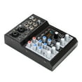 thumbnail image 1 of CAD Audio MXU4-FX Mixeur 4 Canaux avec Interface USB et Effets Numériques, Noir, 1 of 4