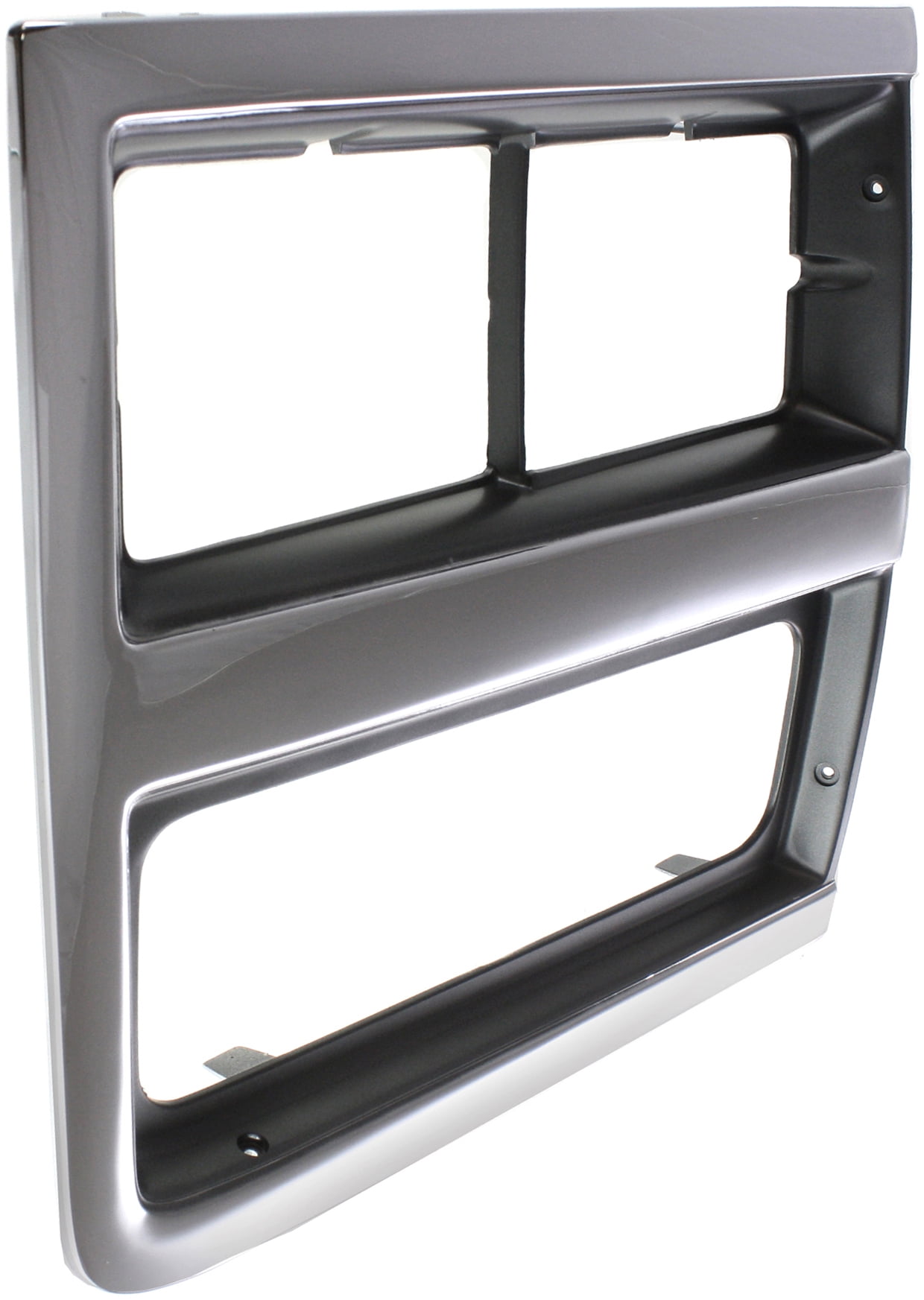 Replacement 6972 Headlight Door Compatible For 1989-1991 Chevrolet Blazer R1500 Suburban Right Passenger Chrome