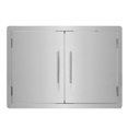 thumbnail image 1 of AdirHome 30 Po x 21 Po en Acier Inoxydable Panneau Porte d'Îlot Double Accès, 1 of 7