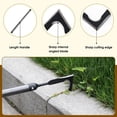 thumbnail image 3 of Crack Weeder Puller Tool Long Handle, Adjustable Crevice Weeding Remover 29", Manual Sidewalk Stand up Grass Weed Cutter for Yard Driveway, 3 of 4