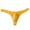 Yellow, variant on Mens Underwear Men's Fashion Low Waist Silk Mesh Breathable Thong Underpanties