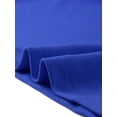 thumbnail image 5 of DARING DIVA Sweetheart Neck Cocktail Fishtail Bodycon Midi Dress M Royal Blue, 5 of 6