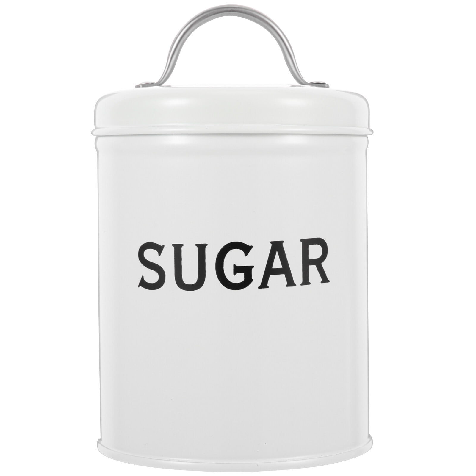 NUOLUX Metal Tea Canister Portable Tea Container Sugar Container