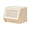 Crème 35cm, variante sur Lipstore Armoire Organisatrice de Bureau en Bambou avec Porte Ventilée pour Cosmétique Livre Épices Crème 35 cm