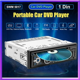 Nesa NSD-727B 1-Din DVD,CD,USB,AM/FM Receiver, w/ Motorized 7”LCD