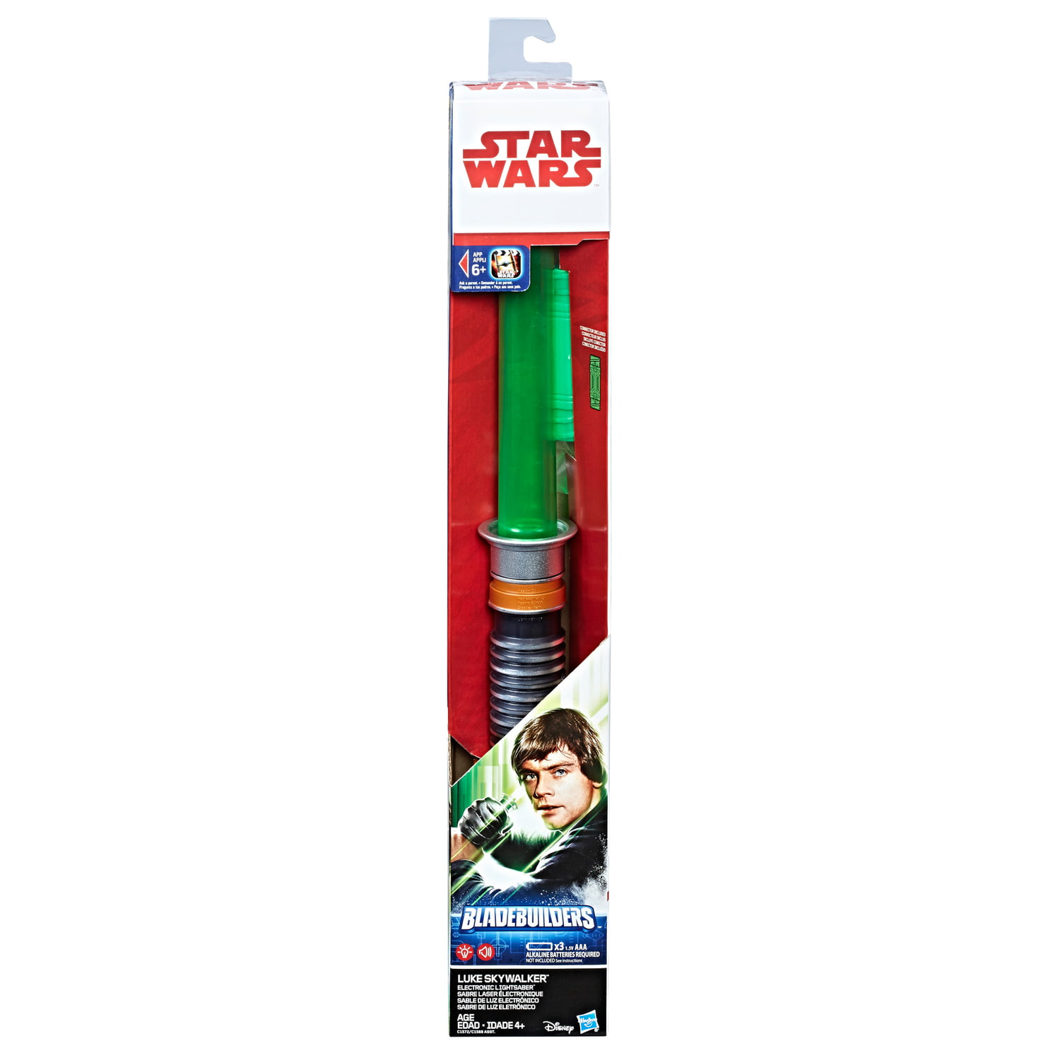 Espada Laser Star Wars Hasbro lightsaber (Darth vader, Luke, Jedi)