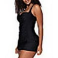 thumbnail image 4 of Sunsets Escape Swimwear Black Sienna Swim Dress, 4 of 4