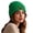Green, variant on PureCasa Beanies Hat for Women Halloween Pumpkin Embroidered Knitted Beanie Hat Winter Thick Warm Soft Cute Hat for Halloween