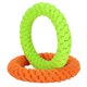 thumbnail image 1 of 2pcs Rings Dog Toy Cotton Rope Dog Chew Toys for Teething Cleaning Training and Playing, 1 of 4