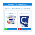 thumbnail image 3 of Yogurt Organizer for Fridge, Yogurt Holder for Refrigerator Organizer Slider Yogurt Organizer Sliding Yogurt Holder, 3 of 5