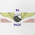 thumbnail image 2 of CafePress - RV Pilot - Trucker Hat - Polyester Foam Front and Nylon Mesh Weave Back, 2 of 8