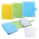 thumbnail image 2 of Paquete de 3 Carpetas de Tarjetas con Divisores, 60 Hojas Cada Una, Portatarjetas de 3X5, Organizador de Tarjetas, Carpeta, Cuaderno, 2 of 8