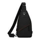 thumbnail image 3 of Mochila pequeña de moda para hombre, ideal para correr y practicar senderismo al aire libre. Negro, 3 of 9