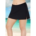 thumbnail image 4 of Swimsuits for All Women's Side Slit Swim Skirt With Built-In Brief, 4 of 5