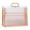 B, variant on 1 Pc Expanding File Folder with Handle, Portable Transparent Envelope Document Folder with Snap Closure, Plastic File Organizer Box for Letter Office Home, 10.11x13 inch