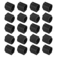 thumbnail image 1 of 20 Tapas para Patas de Silla, 0.75" Diámetro. Protectores de Suelo para Sillas de Oficina, Almohadillas Antideslizantes para Pisos de Madera, Negro, 1 of 7