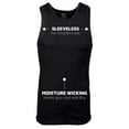 thumbnail image 3 of Pack de 6 camisetas interiores tipo A para hombre Gildan, negras, talla grande, 3 of 6