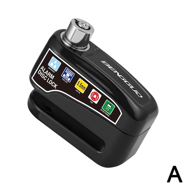 Alarma Con Cable Para Bloqueo De Disco - Resorte, 150 Cm, Amarillo ¡Para Moto Y Bici Eléctrica!