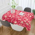 thumbnail image 4 of GZHJMY Christmas Backdrop Outdoor Tablecloth 60x120In,Rectangle Table Cover Kitchen Dinner for Outdoor and Indoor Party Holiday Hotel BBQ-Christmas742 Home Decor, 4 of 7