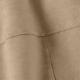 thumbnail image 5 of Men's Knited Cotton Pockets, Pull on Jersey Gym Shorts, 7" Athletic Shorts Big and Tall Size M-5XL Khaki, 5 of 5