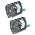 thumbnail image 3 of LED Headlights, High Penetration Strengt LED Front Lamp ABS Material  For Comanche MJ 1986 - 1992, 3 of 8